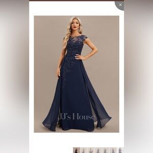JJs House Navy Blue Dress